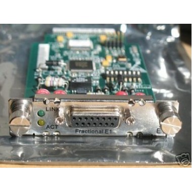 E1-F Fractional E1 Router SIC Serial Interface Card