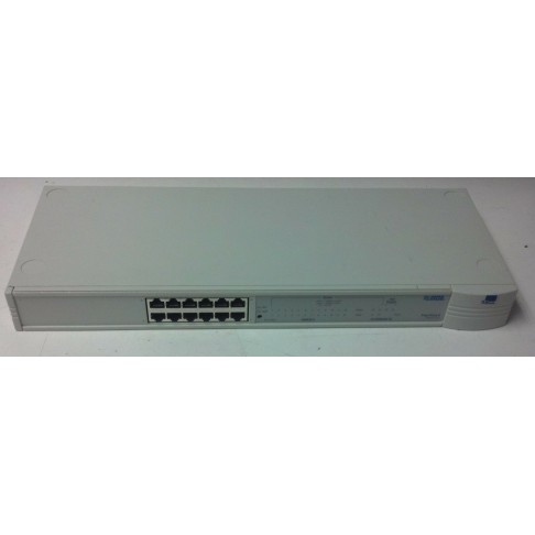 3Com 3C16460 Superstack II Switch 320 12-Port 10/100 RJ-45 Network Ethernet Switch