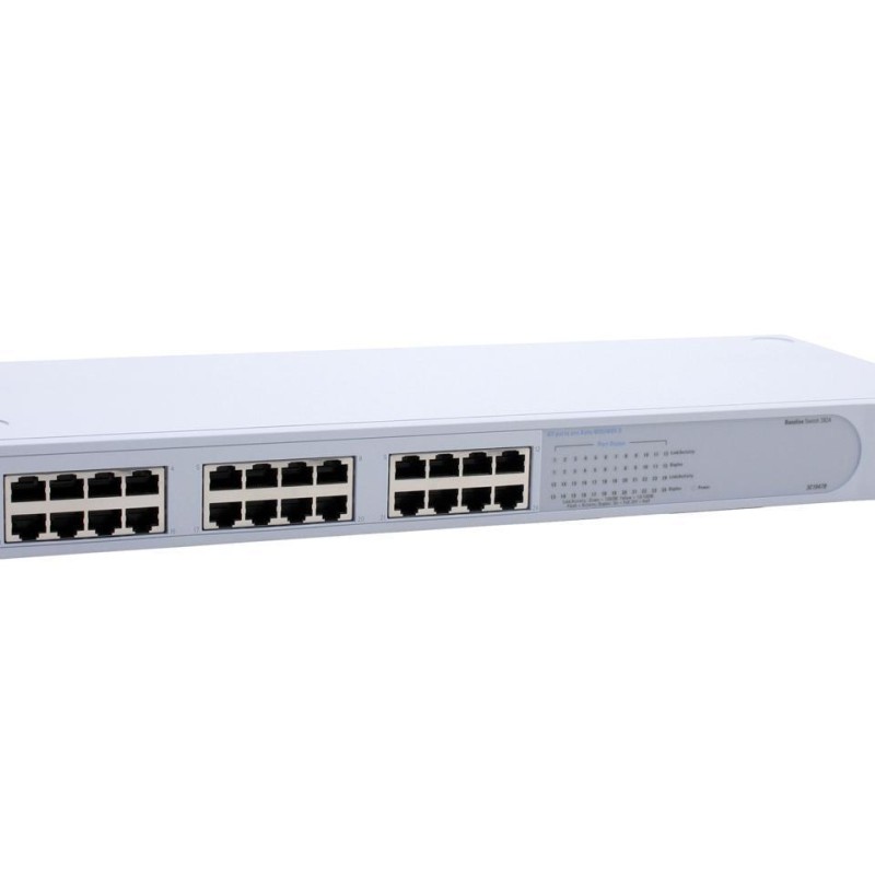 3Com 3C16479 Baseline Switch 24-Port Ethernet 10/100/1000Mbps Switch 2824