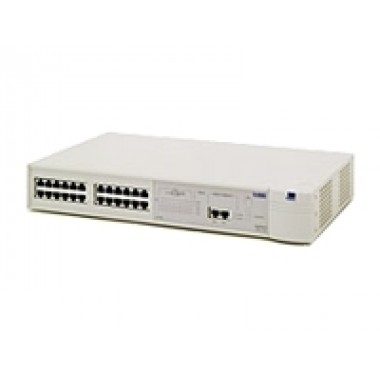 SuperStack II Switch 1100, 24-Port 10Base-T RJ45, 2-Port 10/100Base-TX RJ45