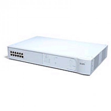 3300 3Com 8-Port 100Base-FX Switch