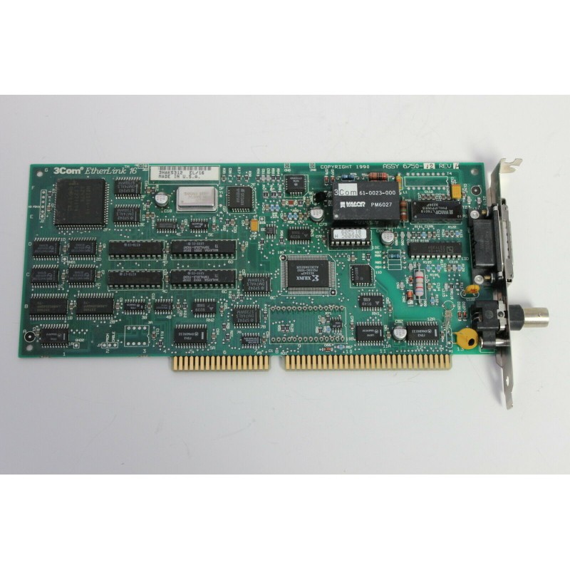 3Com 3C507 Etherlink NIC Network Interface Card