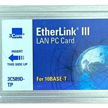 EtherLink III LAN PC Card TP, No Dongle Cable