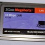 Megahertz 10-BaseT/BNC Ethernet PCCard PCMCIA LAN Card 8252