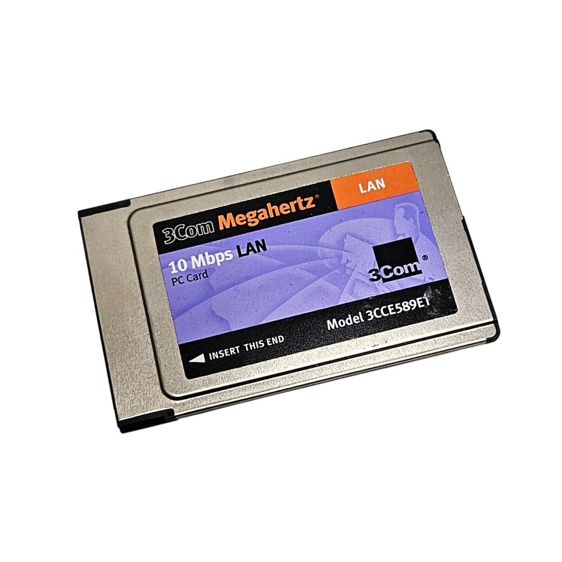 3Com 3CCE589ET Megahertz 10Base-T Ethernet PcCard 825253 8 3Com 3CCE589ET Megahertz 10Base-T Ethernet PcCard 825253 8