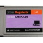 MEGAHERTZ 10/100 Ethernet 16-BIT PC Card, No dongle cable