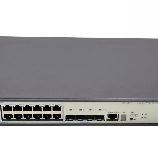 3Com 3CR17161-91 SuperStack 4 5500-EI 28-Port Ethernet Switch 24x 10/100Base-TX + 4x SFP