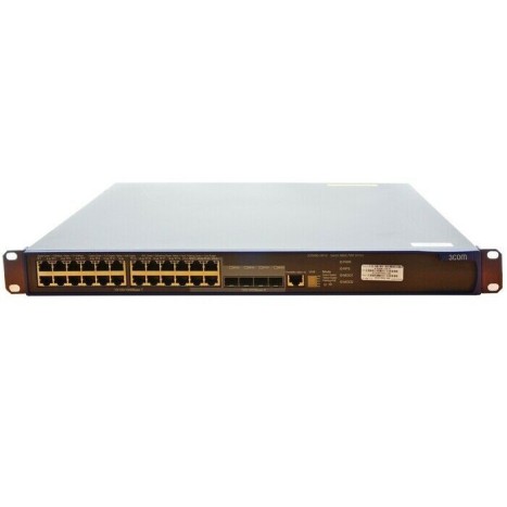 3Com 3CRS48G-24P-91 4800G 24-Port 100/1000 PoE Gigabit Switch