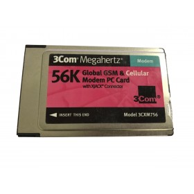 Megahertz Global GSM and Cellular Modem PC Card with XJACK Connector