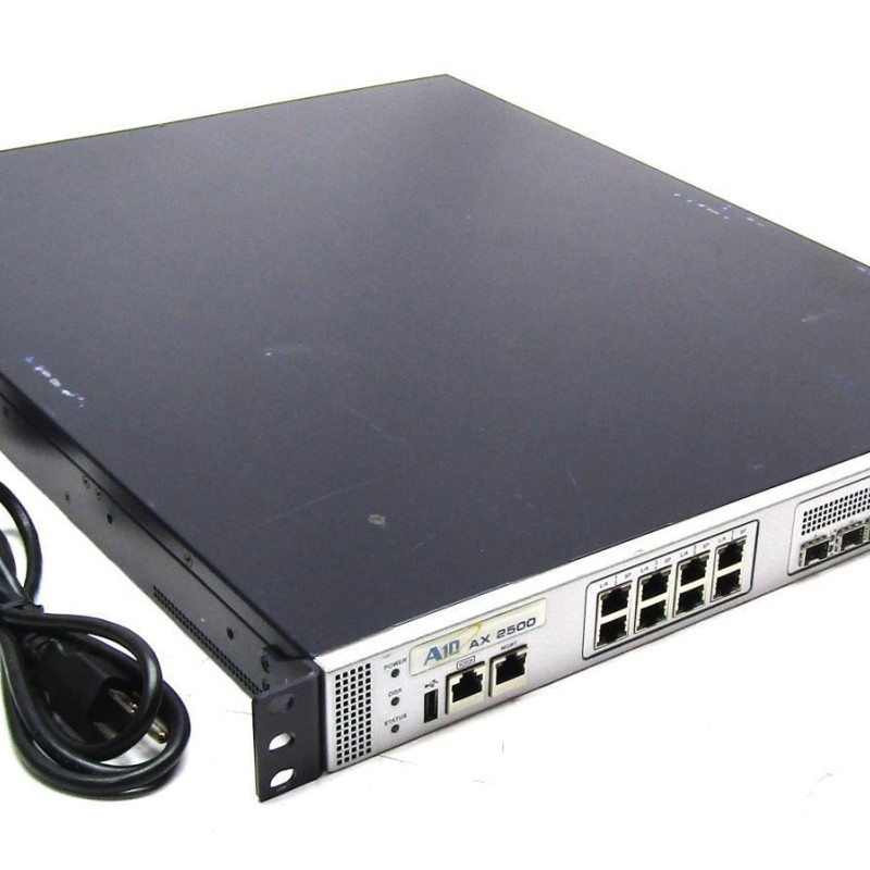 A10 Networks AX2500 64-Bit 1U Advanced Application Delivery Controller
