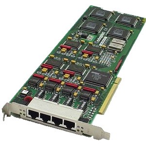 4-Port 32 Bit Fast Ethernet PCI Card