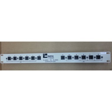 RJ48H to RJ48C Converter Rack Mount