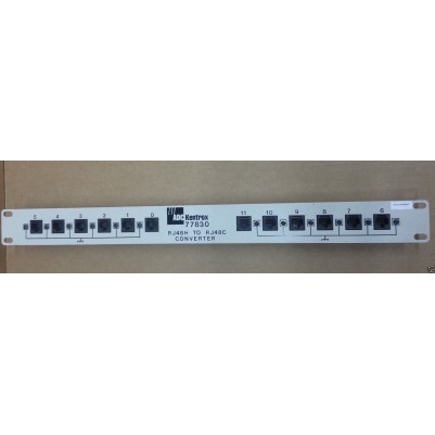 ADC Kentrox 77830 RJ48H to RJ48C Converter Rack Mount