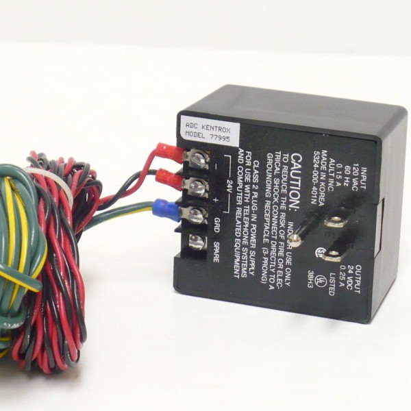 ADC Kentrox 77995 24V DC Wall Mount Power Supply