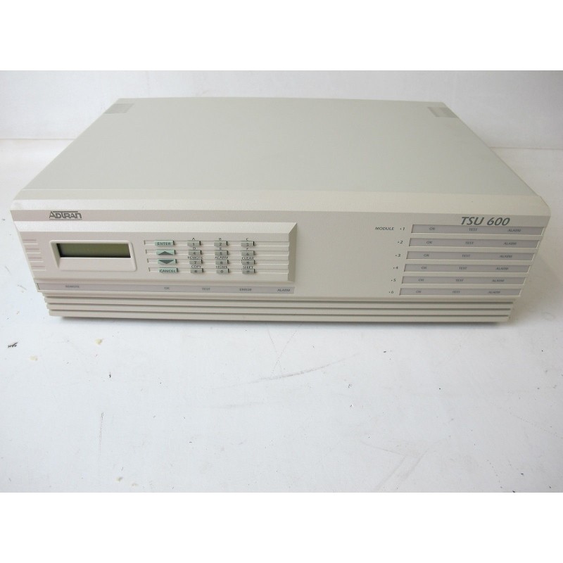 Adtran 1200076L2 TSU 600 Chassis 6 Slot Modular T1/FT1 Multiplexer