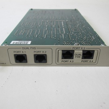 TSU 100 Dual FXS (MW) Plug-in CSU/DSU Module 2 x RJ-45