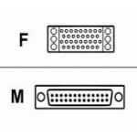 Adtran 1200167L1 V.35 Connector Cable D-Sub to V.35