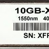 10 Gigabit Ethernet XFP 1550nm 40km