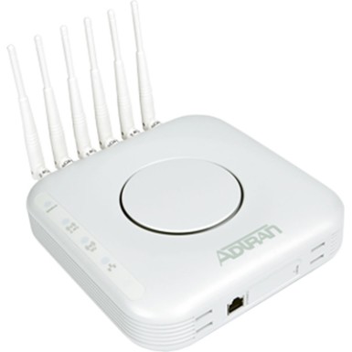Adtran 1700417F1 NetVanta 161 Access Point, 802.11a/b/g/n, Six External RP-SMA Connectors