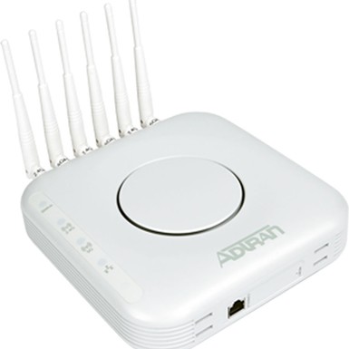 Adtran 1700417F1 NetVanta 161 Access Point, 802.11a/b/g/n, Six External RP-SMA Connectors