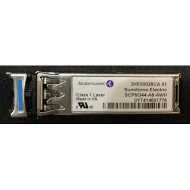 1-Port 1000Base-LX Small Form-Factor Pluggable (SFP) Optics Module, 1310 nm, 10 km, LCConnector