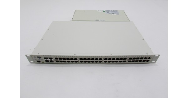Alcatel Lucent OS6400-P48 48-Port Gigabit Ethernet PoE Switch, 1 AC