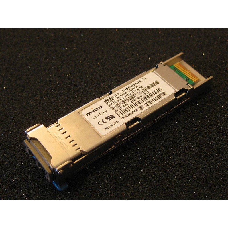 Alcatel 3HE00564AA 1-Port 10GBASE-Lwith LR Small Form-Factor Pluggable (XFP) Optics Module, 1310 nm, 10 km, LC Connector