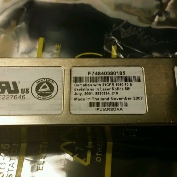 1-Port 10GBASE-Swith SR Small Form-Factor Pluggable (XFP) Optics Module, 850 nm, LC Connector