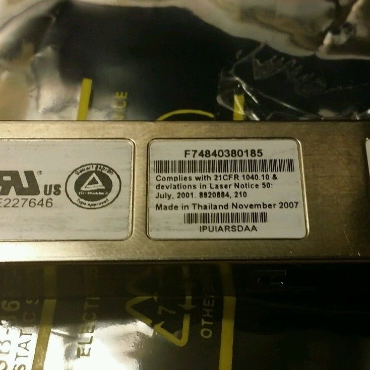 Alcatel 3HE00566AA 1-Port 10GBASE-Swith SR Small Form-Factor Pluggable (XFP) Optics Module, 850 nm, LC Connector