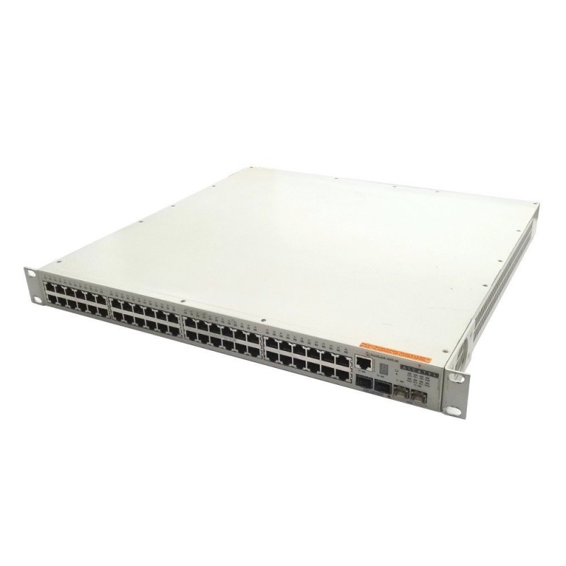 Alcatel OS-6602-48 OmniStack 6600 48-Port 10/100 Switch with 2 Ports Gigabit SFP and 2 Ports Stacking