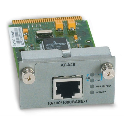 Allied Telesis AT-A46 Ge 1-Port 10/100/1000T Module RoHS