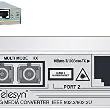 10/100Base-TX to 100Base-FX SC Media Converter Federal