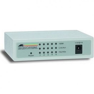 At-fs705le 5-Port Switch 10/100 RJ45 Unmanaged