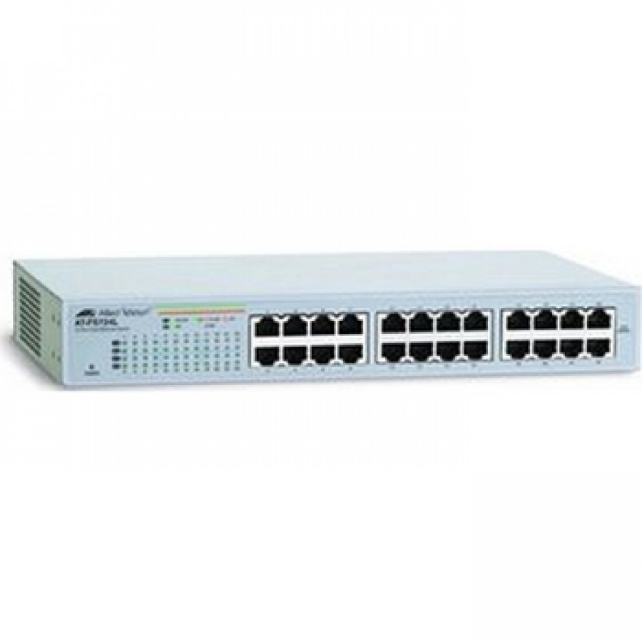 Allied Telesis AT-FS724L-10 24-Port Unmanaged 10/100Base-TX Switch