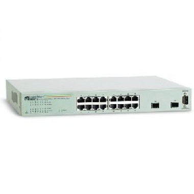 16-Port Gigabit WebSmart Switch 10/100/1000Base-T Plus 2 SFP