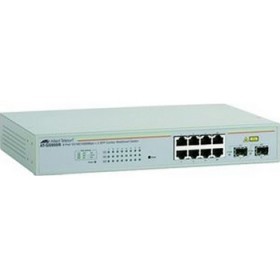 8-Port 10/100/1000Base-T GB Websmart Switch Plus 2 SFP Slots