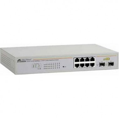 8-Port Gig Websmart PoE SW with 2 SFP