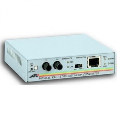 100Base-TX to 100Base-FX/ST MM 2km Media Converter