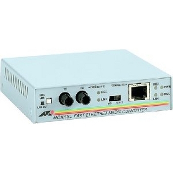 100Base-TX to 100Base-FX ST Media Converter TAA Compliant