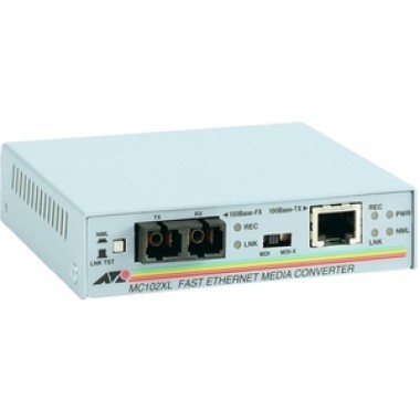 100Base-TX to 100Base-FX SC Media Converter TAA Compliant