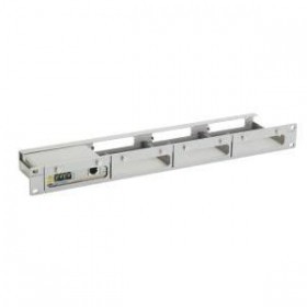 4-Slot Media Converter Rack Mount Tray