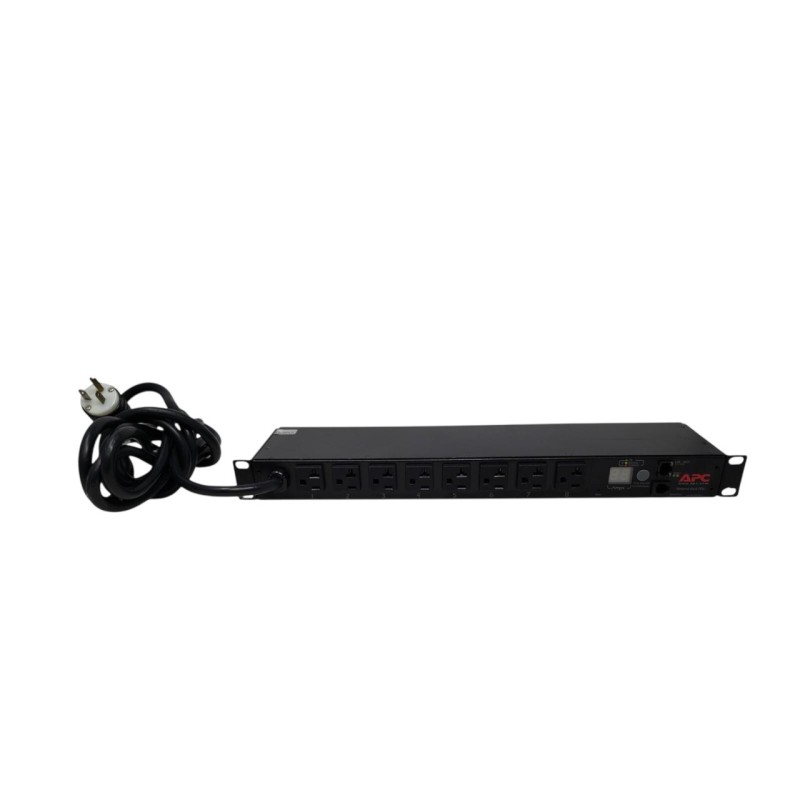 APC AP7801 Rack PDU Metered 1U 20A 120V (8) 5-20s