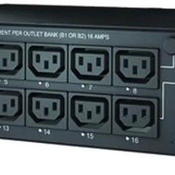 Switched Rack PDU with 16 C13 Outlets, 208V 30A, 2U