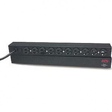 Basic PDU 120V 15A 1U Rack Mount 10x5-15