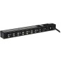 Basic PDU 120V 20A 1U Rack Mount 10x 5-20R Outlets, 5-20P Plug