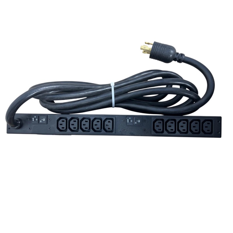 APC AP9571A PDU 208V 10 C13 30a Rack Basic 1u APC AP9571A PDU 208V 10 C13 30a Rack Basic 1u