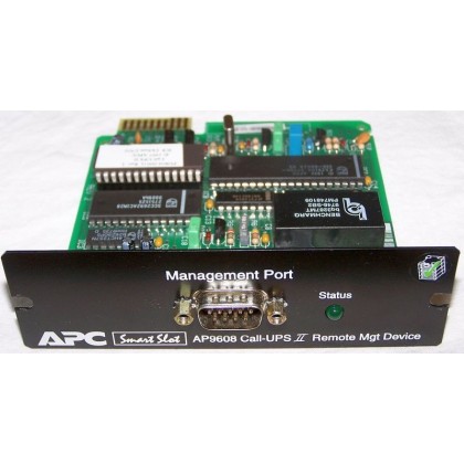 APC AP9608 SmartSlot Call UPS II Remote Management Device Module
