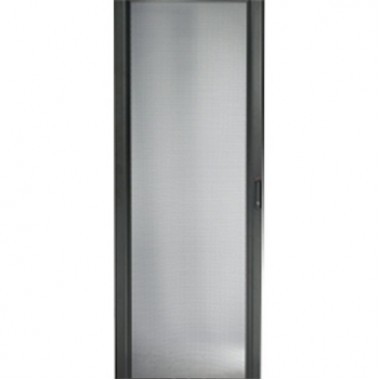 NetShelter SX 45U 600mm Wide Perforated Curved Door Black