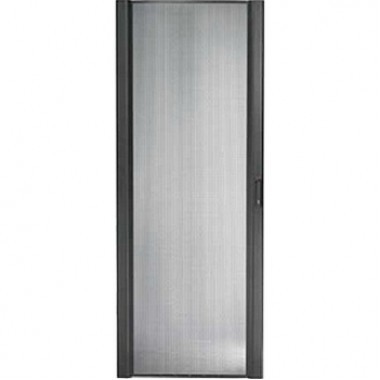 NetShelter SX 48U 600mm Wide Perforated Split Doors Black