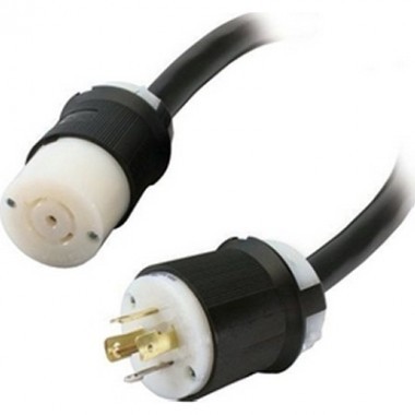 Cable Extender 5wire #10 Awg Ul with L21-20r/p 8ft